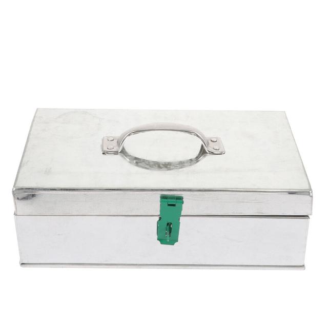 Cash Toolbox For Mechanics Household Storage Case