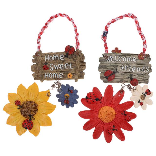 Mlins 2 Pcs Flowers Decorations Vintage Rustic Vacation
