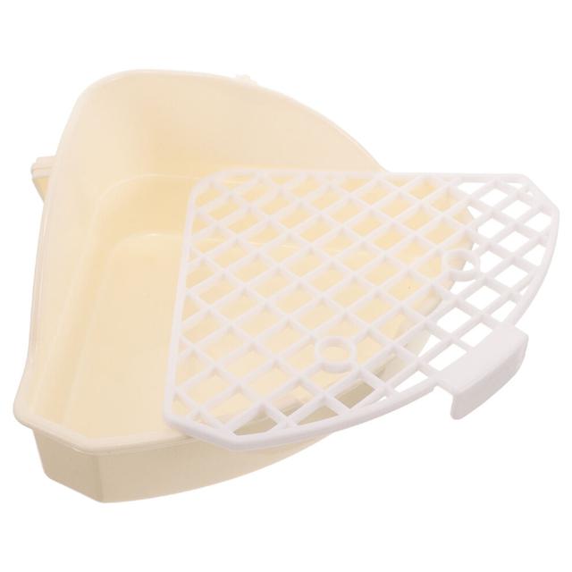 Guinea Pig Potty Bunny Toilet 24.80x18.00x10.00cm White