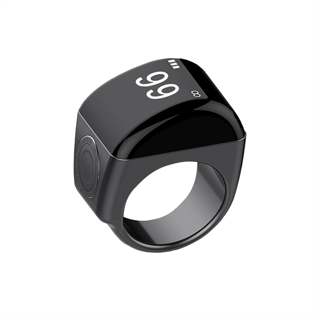 Zinc Alloy Smart Ring+Charging Box Waterproof Digi