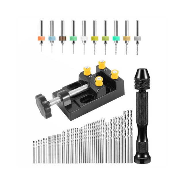 Hand Drill Bits Set Mini Twist Pin Tools for Resin