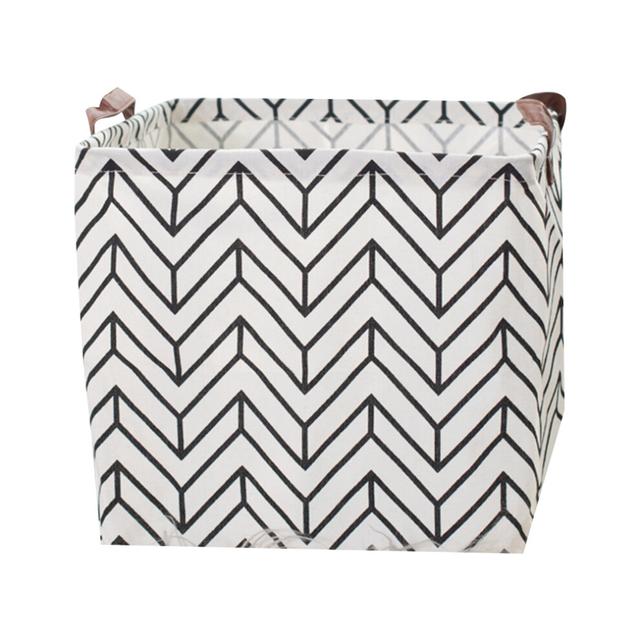 1pc Toy Storage Bag Basket Nordic