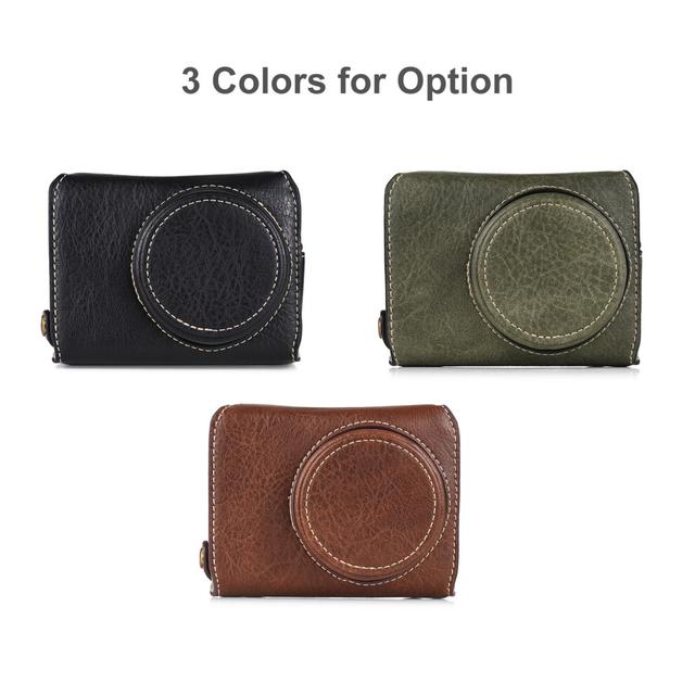 Portable Camera Case Synthetic Leather Camera