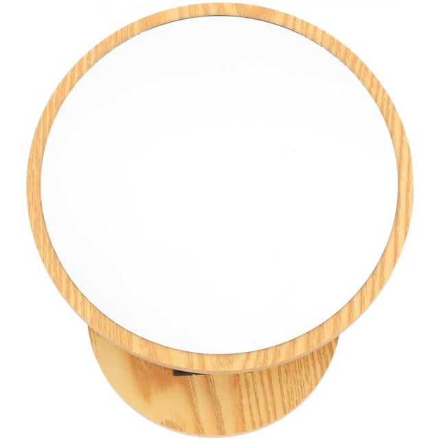 Desktop Vanity Mirror Desk Mirror Wooden Vintage