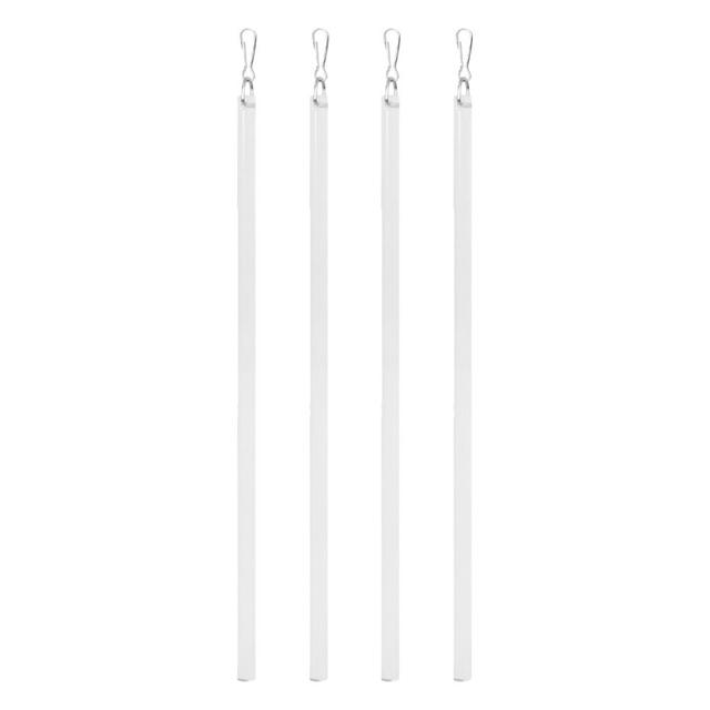4 Pcs Curtain Swivel Rod Pull For Poles Mini Blind Wand Replacement