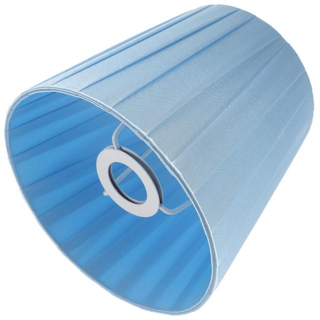 Raindrops Lamp Shades European Style Blue Cloth 1pack For Floor Lamp
