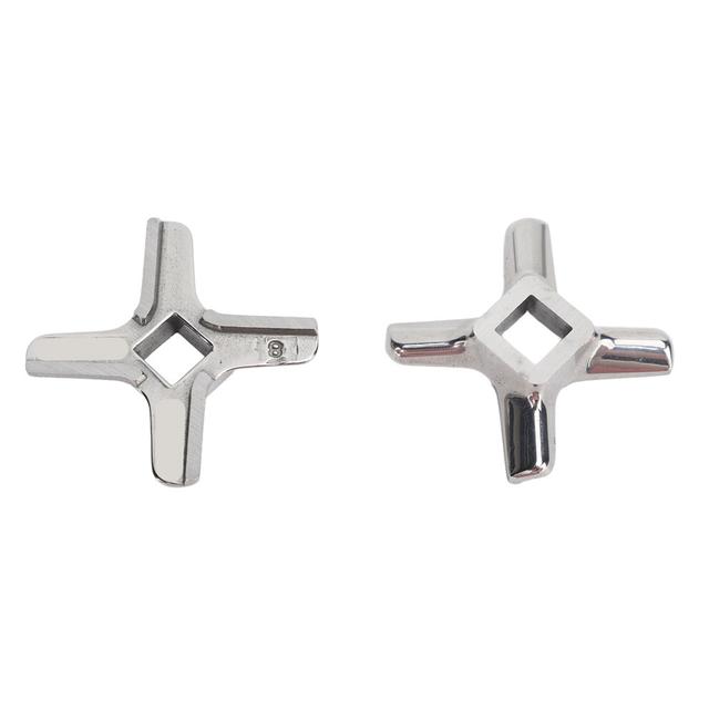 2PCS Meat Grinder Blade Knife Cutter Stainless