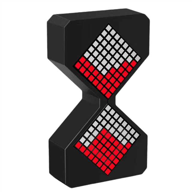 LED Electronic Hourglass Toilet Hourglass DIY Digital Sand A