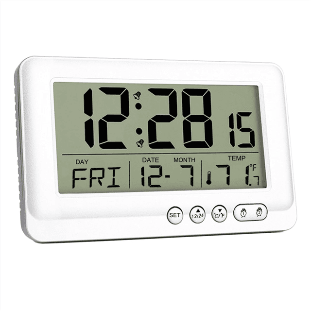 Battery Operated Digital Clock,Simple Alarm Clock