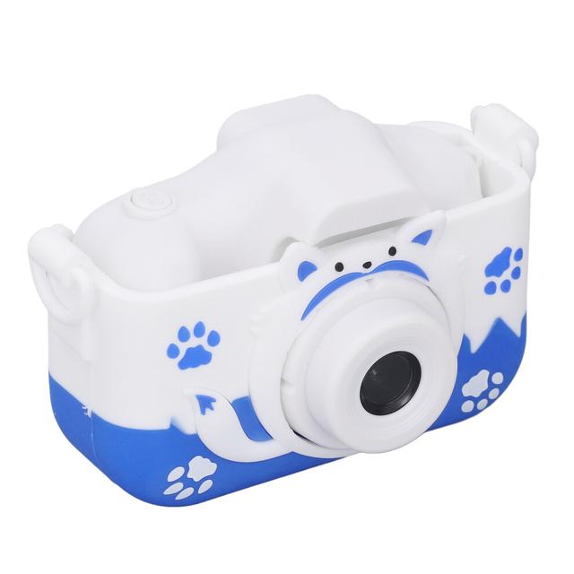 Kids Camera with 2.0" Screen, HD Dual Cameras, Game & Video - Blue