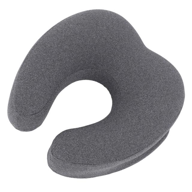 Dark Gray Face Down Massage Pillow with Memory Foam for Beauty & Spa Salons
