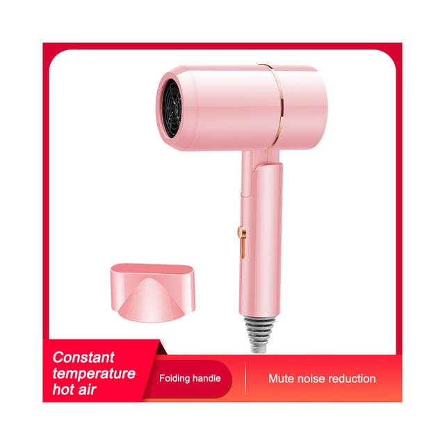 Portable Compact Hair Dryer - Fast Drying, Adjustable Settings