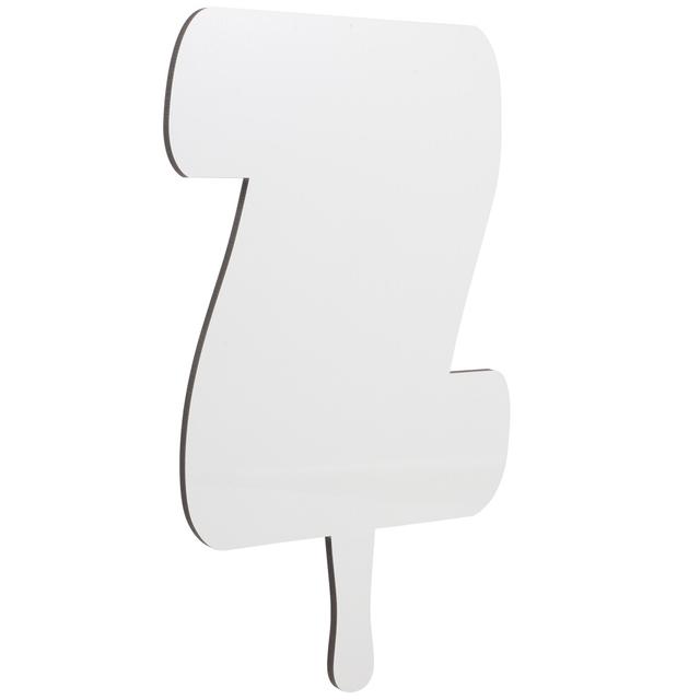 3pcs Graduation Hand Fan Mdf White Sublimation Gift