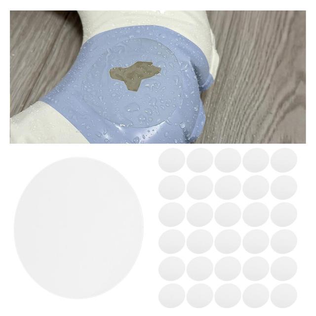 30pcs Waterproof Inflatable Pool Repair Patch Kit, ABS Transparent