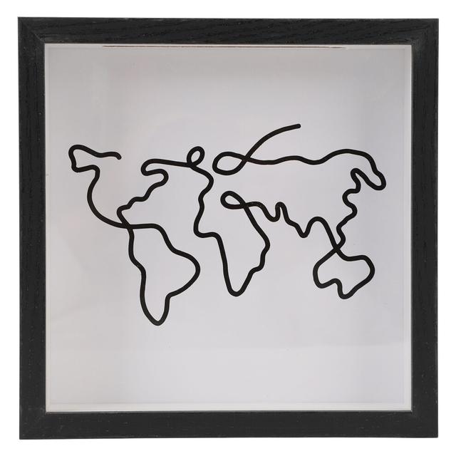 Adventure Archive Box Black Frame Ticket Holder