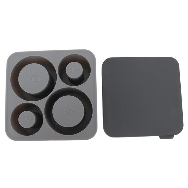 4Pcs Hollow Cylinder Ice Cube Tray Easy Release
