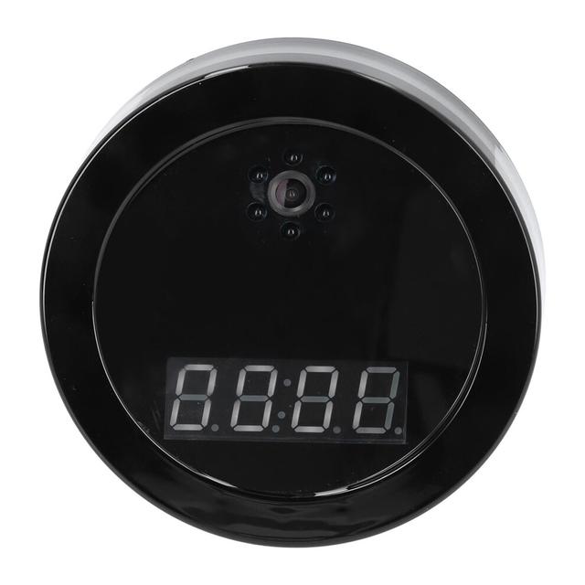 FHD 1080P WiFi Security Camera Clock with 130 Wide Angle & 3500mAh Battery