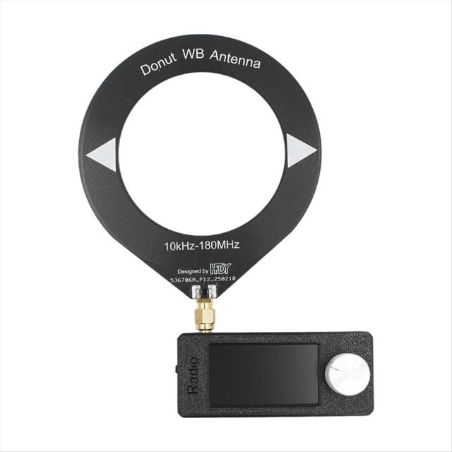 SI4732 Portable Radio 10Khz-180Mhz SMA Interface Loop Antenna