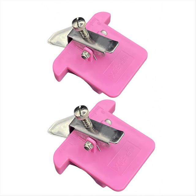 Magnetic Seam Guide for Sewing Machine, 2pc Magnetic Seam Guide, Pink