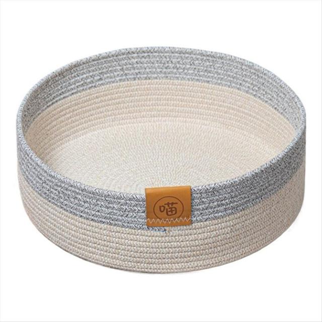Dog Bed Basket Pet Cotton Sleep Scratcher Nest Pet Mat for Sleeping B
