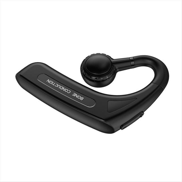 Ear Clip Type Bone Conduction Headphones Black