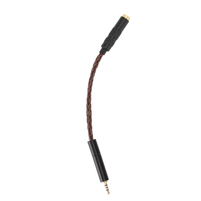 4.4mm to 2.5/3.5/4.4mm Silver-Plated Headphone Adapter for NW ZX300A & More