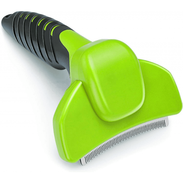 Deshedding Dog Brush, Pet Grooming Brush for Dogs and Cats, Washable Pet Hair Cleaner Brush for Undercoat Deshedding, One-Button Press Puppy Loose Ha