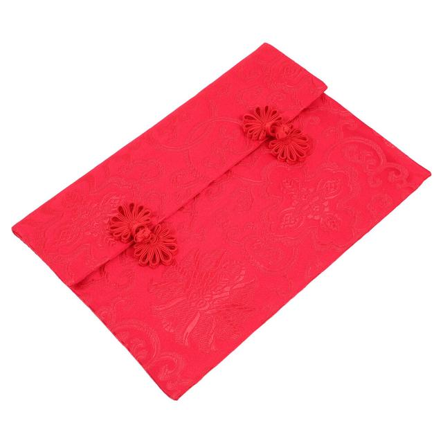 1pc red cloth money pocket for chinese new year spring festival