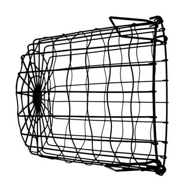 wrought iron basket clothes storage bucket laundry hamper organizer