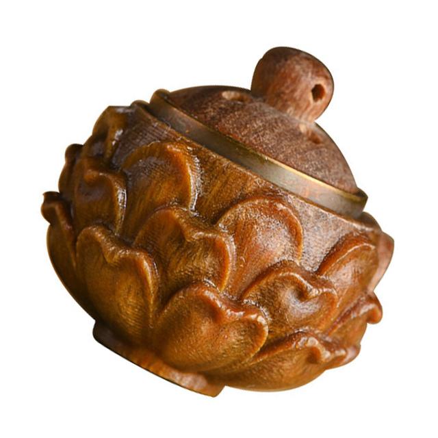 1pc keychain lotus pendant creative keyring decorative hanging charm