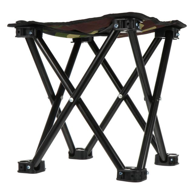 portable camping chair fishing foldable stool assorted color