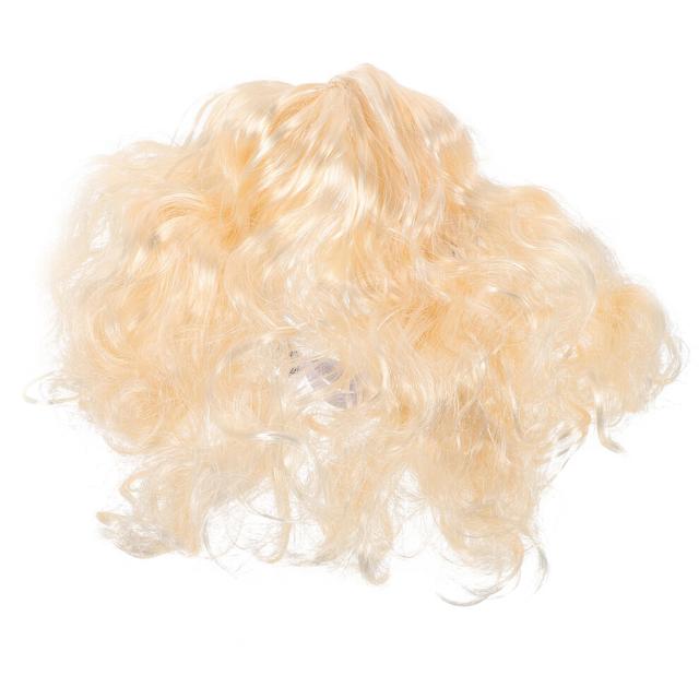 dog curl wig for pet cosplay party headdress
