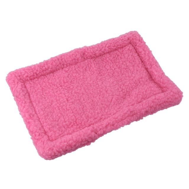 1 pcs 30x20 cm durable pink hamster warm cushion pet sleep pad