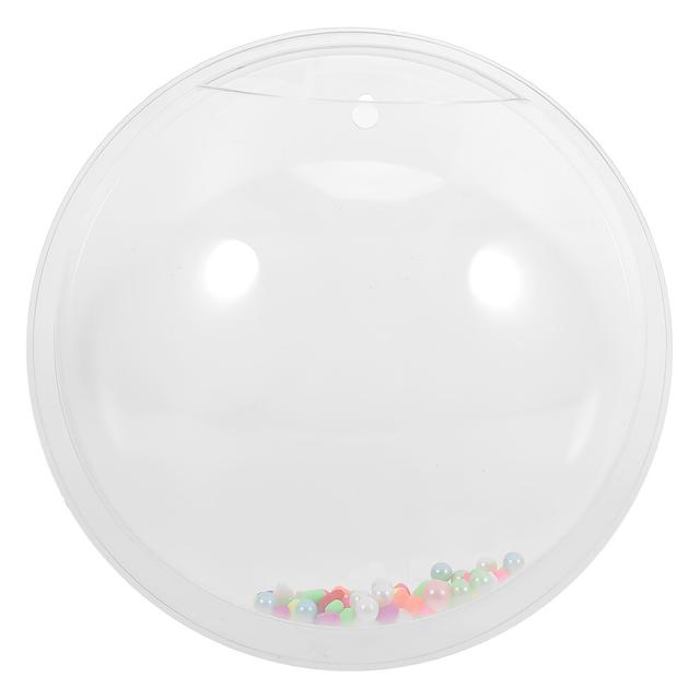 4pcs Transparent Acrylic Fish Bowl Wall Mount Aquarium 23cm