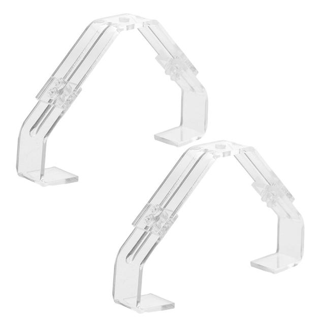 8 Pcs Metal Reptile Lamp Stand Clip For Glass Terrarium