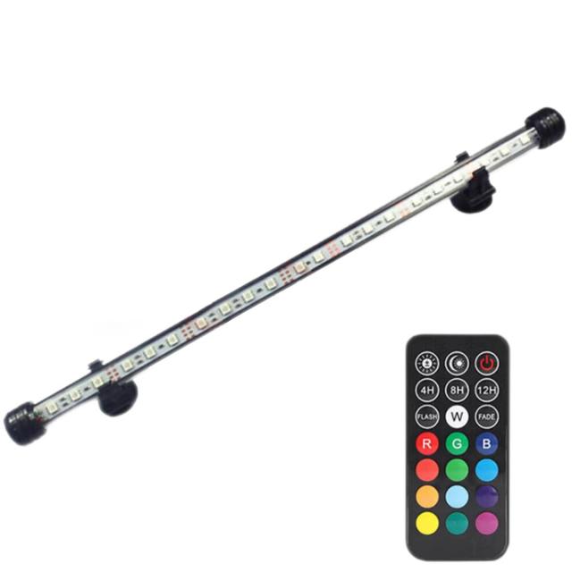 Remote Control RGB Aquarium Light LED Tropical Fish Coral Tank Light