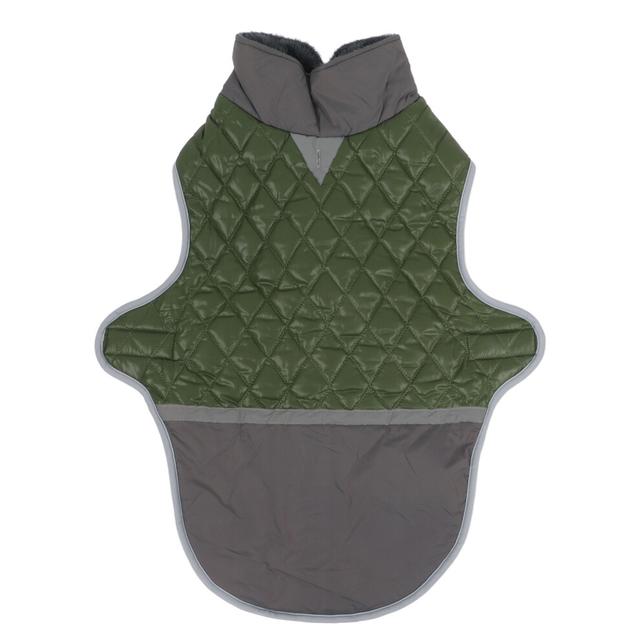 (M) Dog Winter Coat Windproof Warm Vest for Small Medium Large Dogs