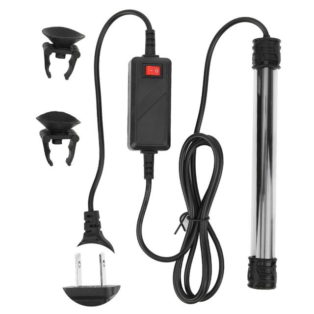 (SZD-Q20CF EU EU Plug) Aquarium LED Lamp Waterproof High Brightness Suction Cup (SZD-Q20CF)