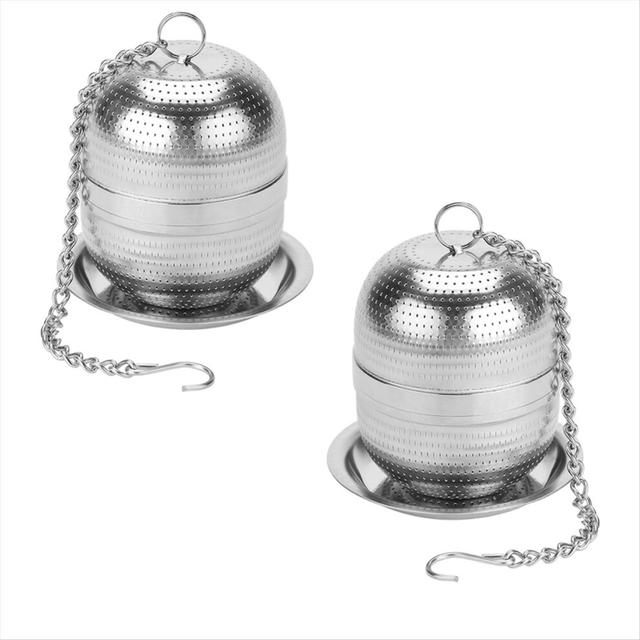 2Pcs Tea Infuser, Ball Mesh Tea Strainer, for Tea, Most Cups &Teapots