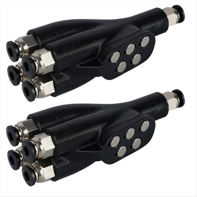 For Connector 4-in-1 PTFE Adapter Pipe Expansion Port