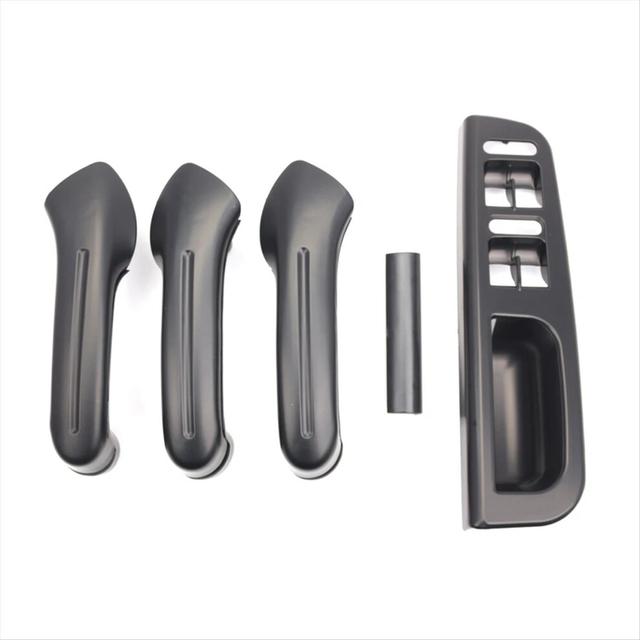 1Set RHD Car Interior Door Pull Grab Handle for Golf 4 MK4 1999-2004 Window Lifter Switch Panel 3B2867171E