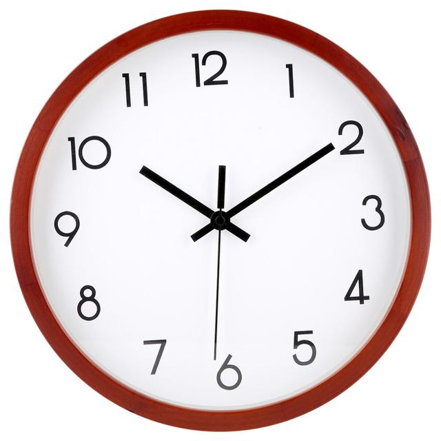 Arab Number Wall Clock: Simple Decorative Clock, Exquisite Workmanship, Stylish Design, High-Transparent Glass, Suitable For Multiple Rooms/Locations
