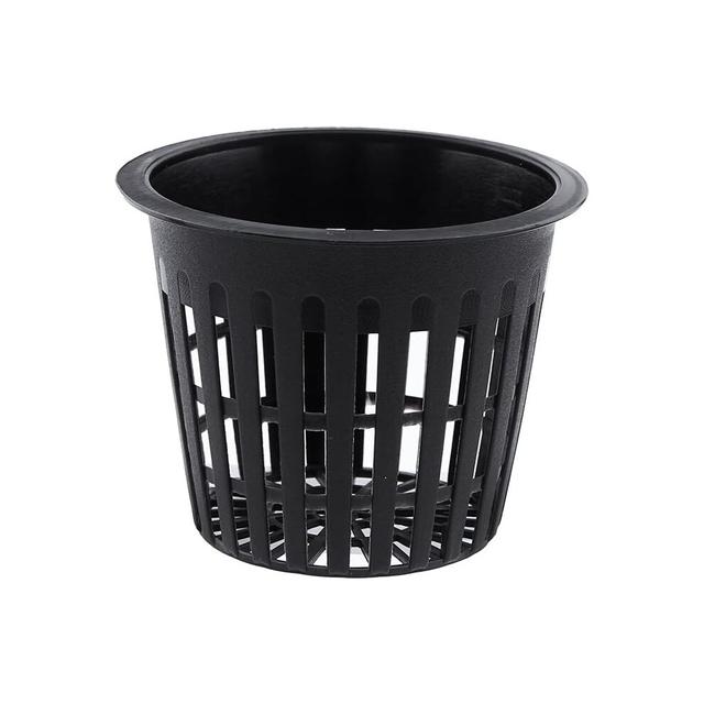 Hydroponics Accessory, BPA Free Food Safe Reusable Net Pot for Healthy Root Growth (10PCS)