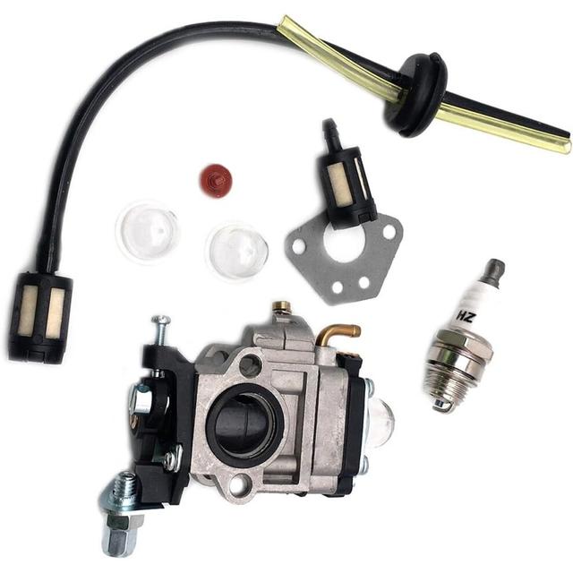 Replacement Carburetor Kit For Brush Cutter, Stable Performance And Easy Installation With Fuel Line Kit Included