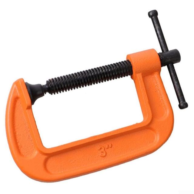G Shaped Clamp for Various Woodworking and Assembly Needs (3inch) GClamp, 3Inch, Woodworking