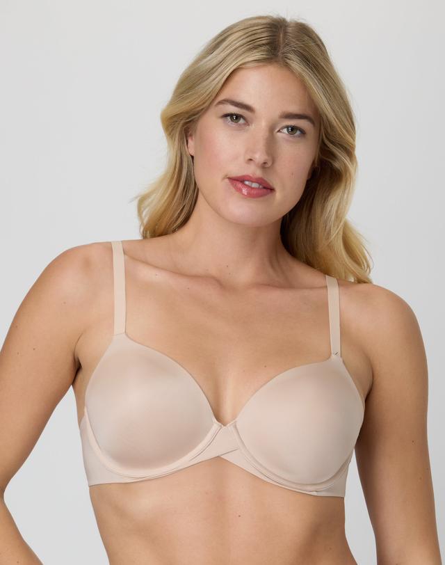 Maidenform One Fab Fit Everyday Modern Demi Underwire Bra Paris Nude 38C Women's