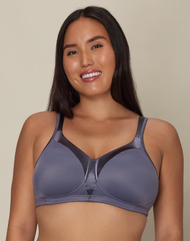 Playtex 18 Hour Silky Soft Smoothing Cool & Breathable Wireless Bra Private Jet 46D Women's