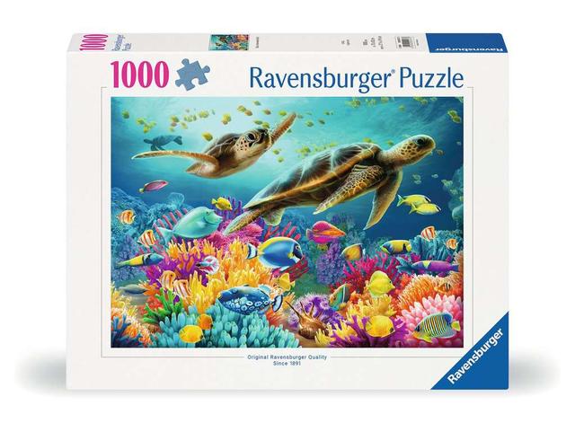 Puzzle Le monde sous-marin bleu Ravensburger