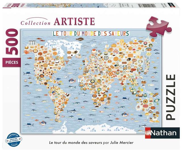 Jeu Le tour du monde des saveurs / Julie Mercier Ravensburger