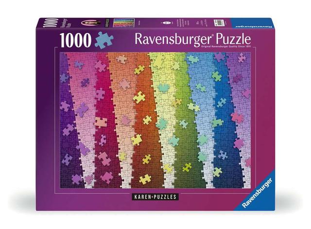 Ravensburger Adult Jigsaw Puzzle "Colors on Colors" 1.000 Piece, Age 14 +